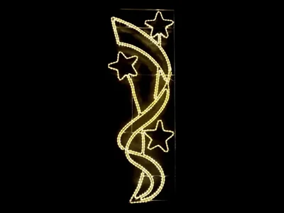 FLESI-LED-KN 002-240V-WW (LED STAR PATTERN-2 MOTIF) производство Flesi (РФ) 200х70см