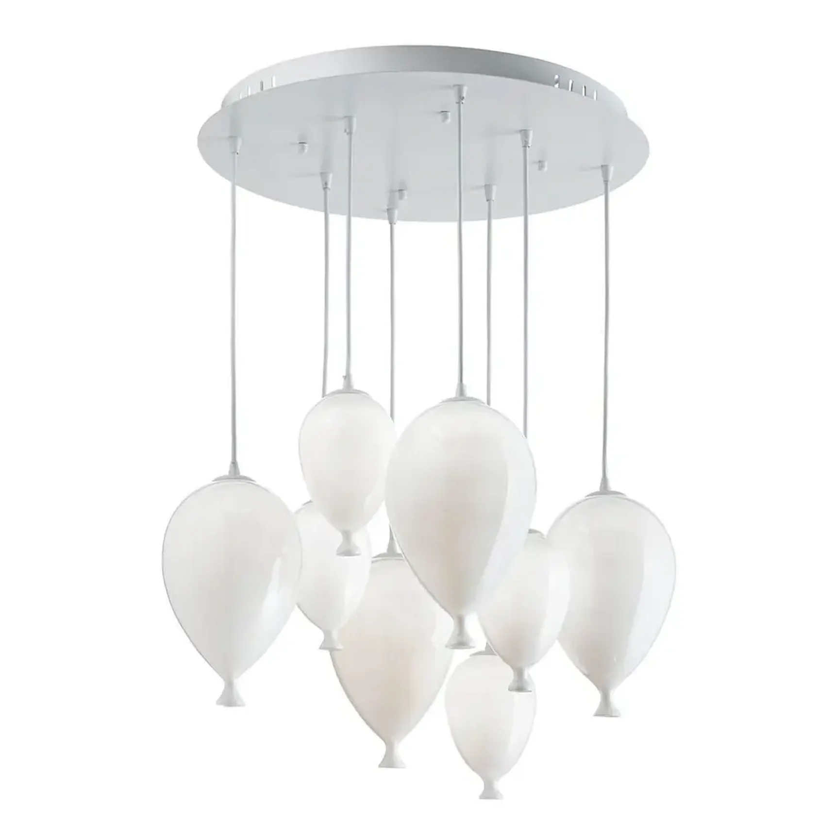 Подвесная люстра Ideal Lux Clown SP8 Bianco 100883