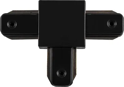 Коннектор Т-образный для шинопровода, черный, LD1003 для CAB1003 и CAB1005