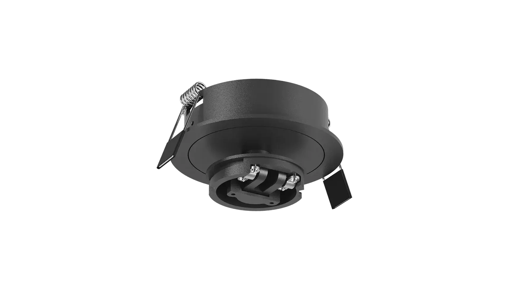 Крепление сменное М4 для светильников MINI VILLY, поворотное встраиваемое, цвет Черный, MINI-VL-M4-BL