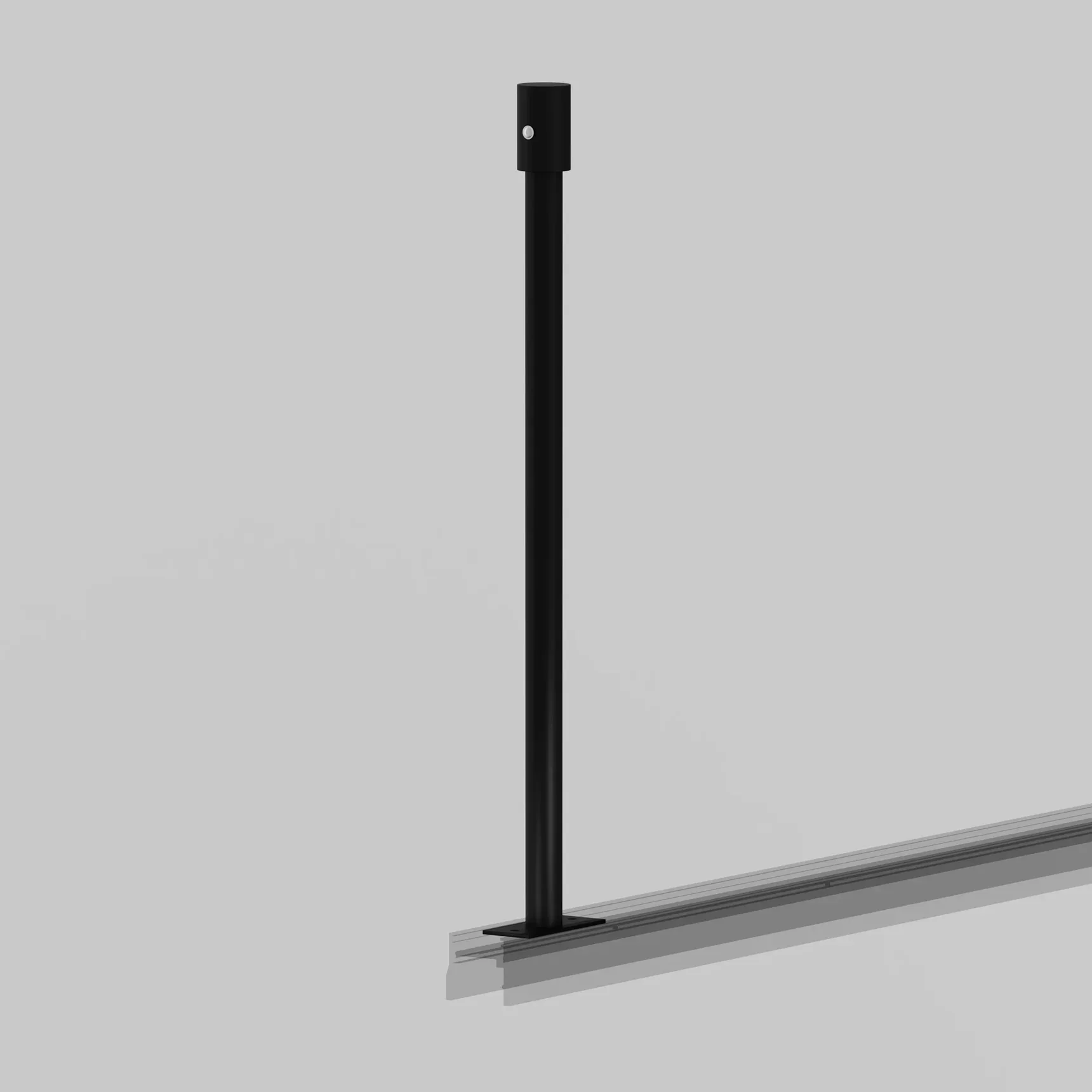 Жесткий подвес для уличной трековой системы Elasity IP, O-TR001-HL-B300