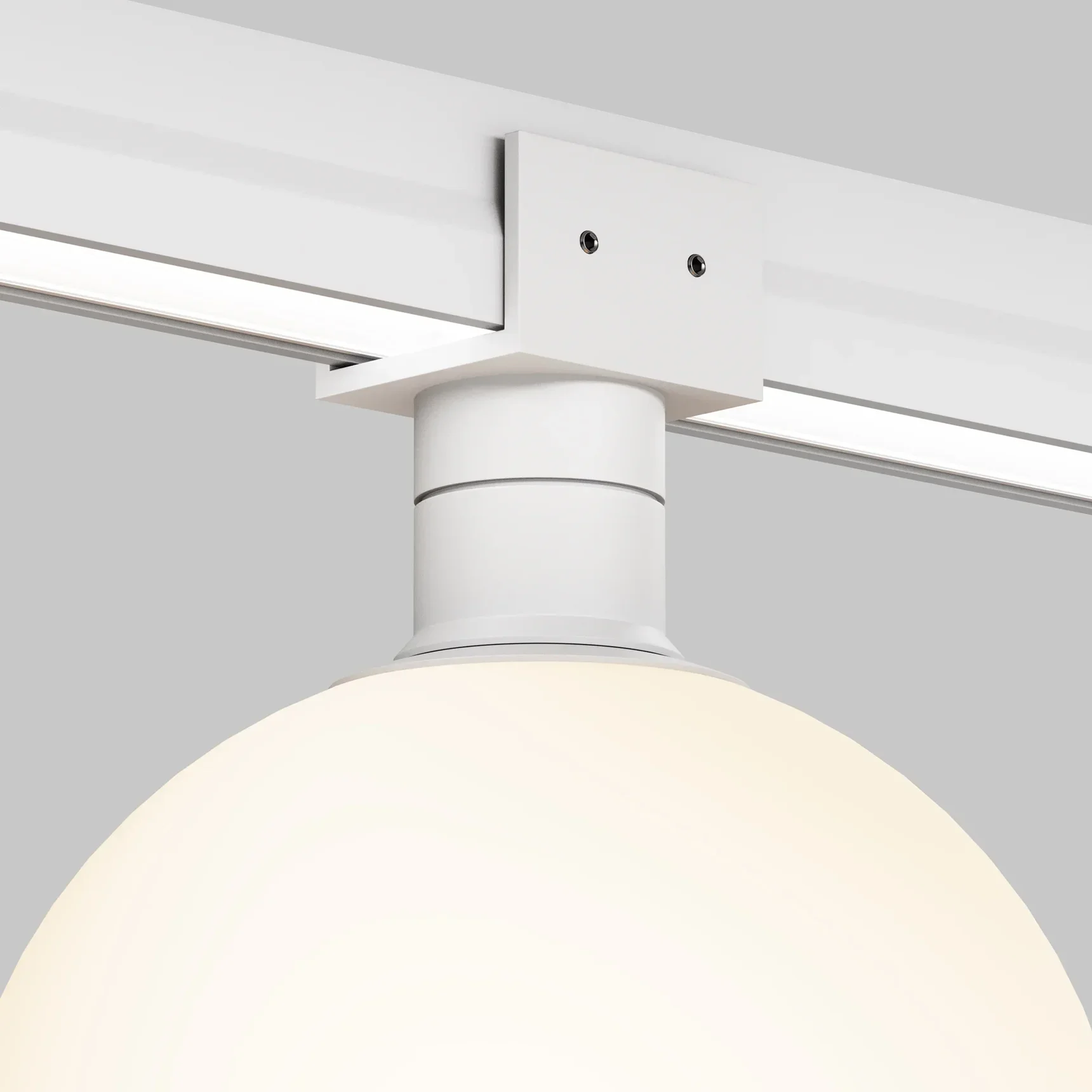 Уличный трековый светильник Luna Elasity IP 3000K 9Вт 180° белый, O-TR01-1-S-9WW3K