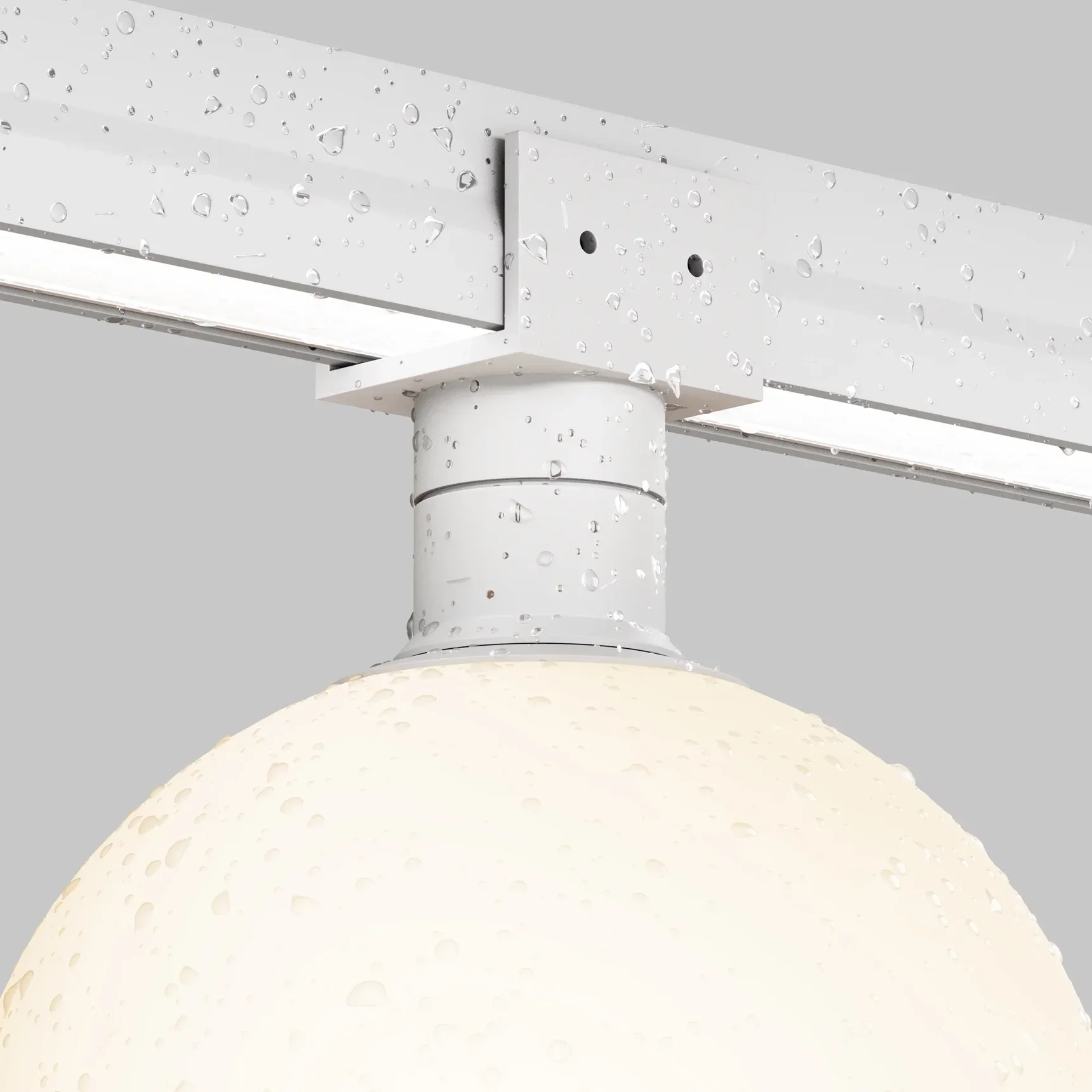 Уличный трековый светильник Luna Elasity IP 3000K 9Вт 180° белый, O-TR01-1-S-9WW3K