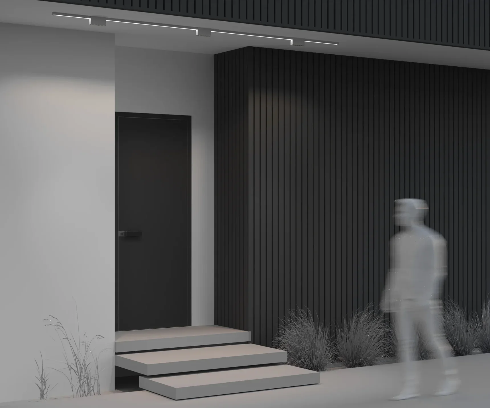 Уличный трековый светильник Points Elasity IP 3000K 10Вт 40° белый, O-TR01-2-S-10WW3K