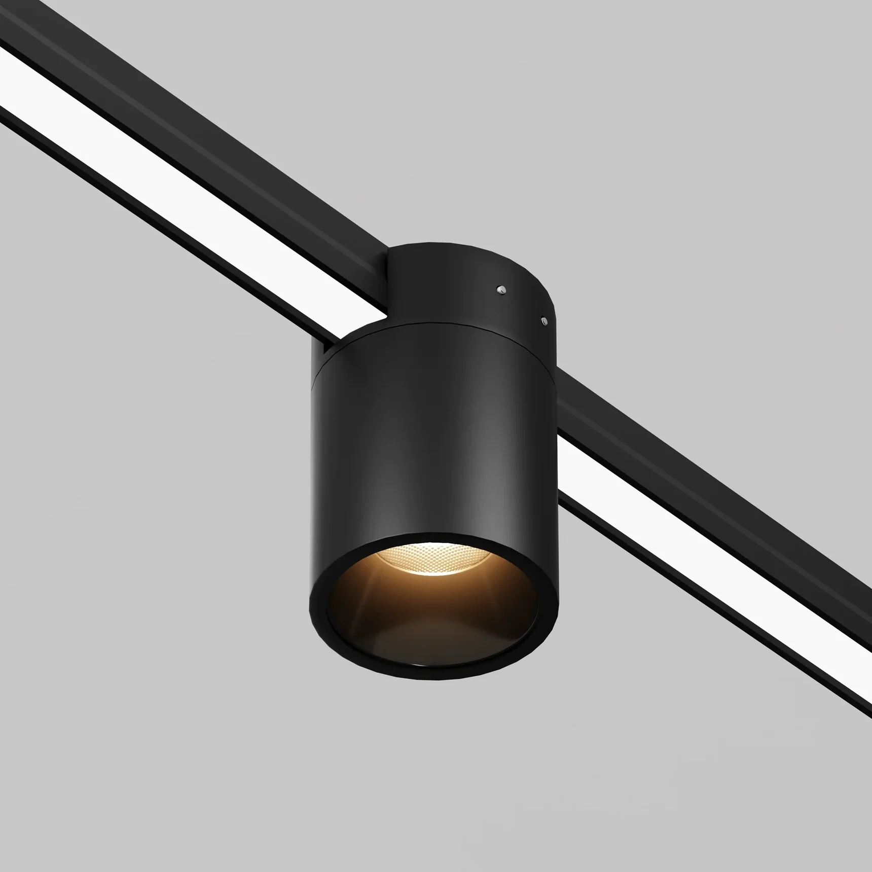 Уличный трековый светильник Alfa Elasity IP 3000К 16Вт 38° черный, O-TR01-2-S-16WB3K