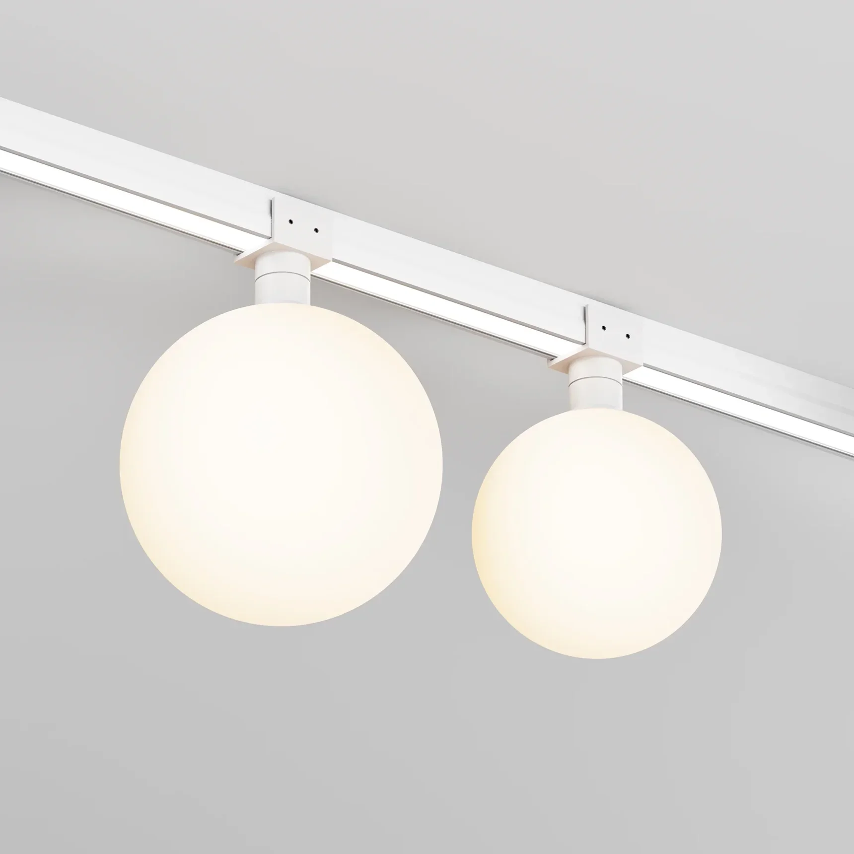 Уличный трековый светильник Luna Elasity IP 3000K 9Вт 180° белый, O-TR01-2-S-9WW3K