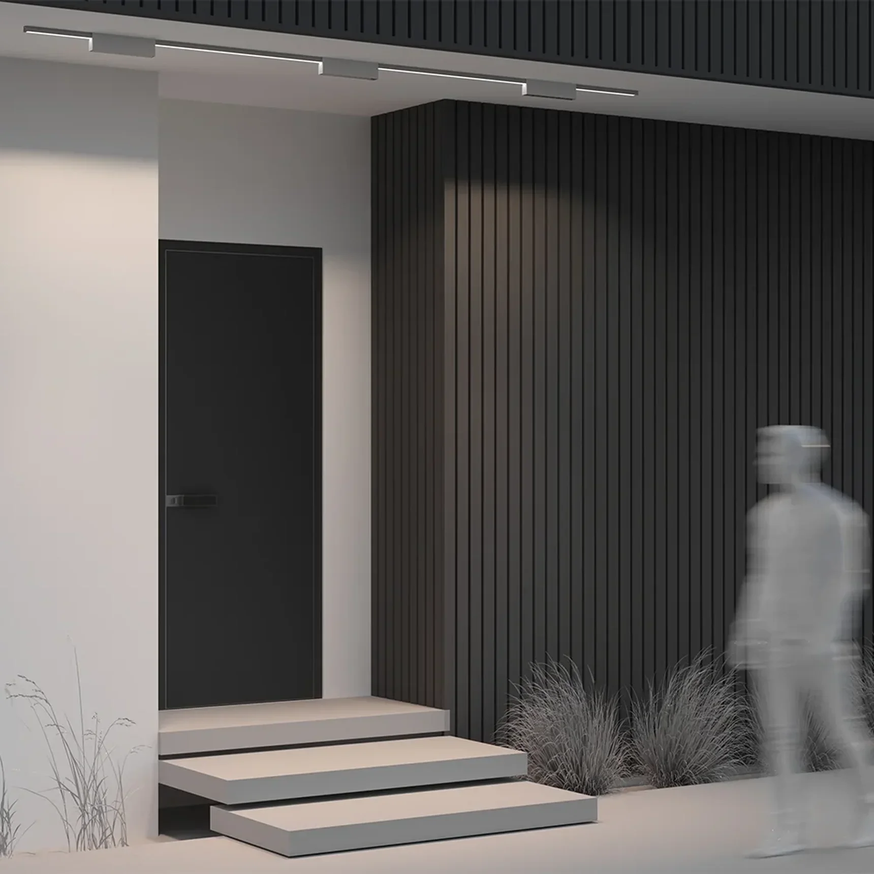 Уличный трековый светильник Points Elasity IP 3000K 20Вт 38° белый, O-TR01-3-S-20WW3K