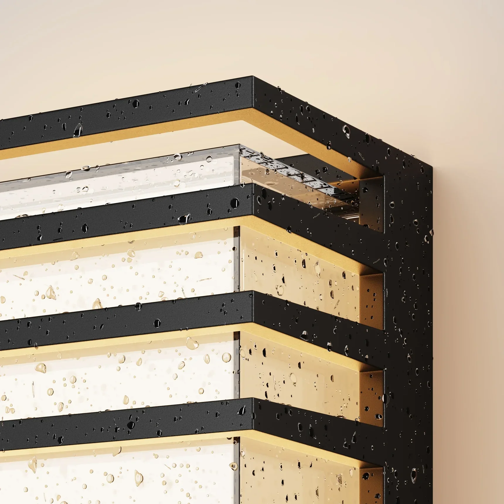 Настенный светильник (бра) Downing Street 3000К 10Вт IP 65, O020WL-L10B3K