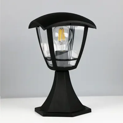 Садово-парковый светильник General GPF-E27-M-IP65 Черный Малый Пушкинский