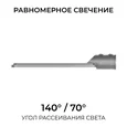 O29-03 Светильник светодиодный, уличный, консольный 150Вт, 180-265/50Гц, 15000лм, 5000К, IP66, КСС Ш, D60мм, серый