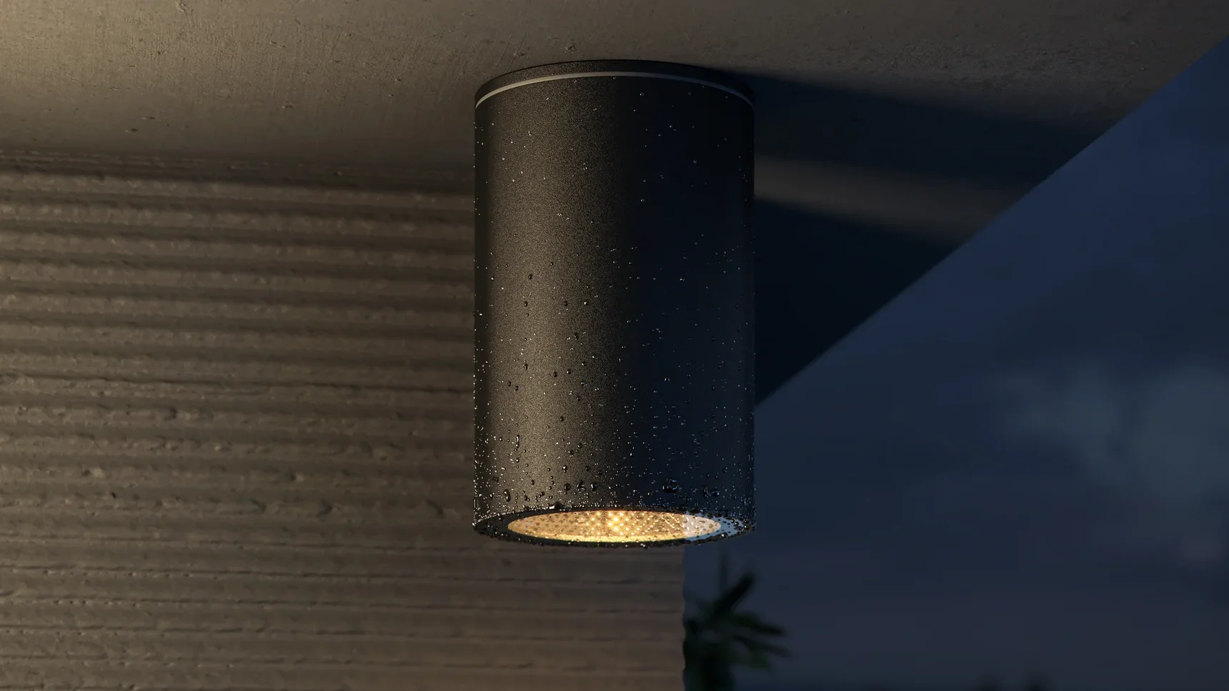 Потолочный светильник Roll GU10х1 50Вт IP 54, O307CL-01B