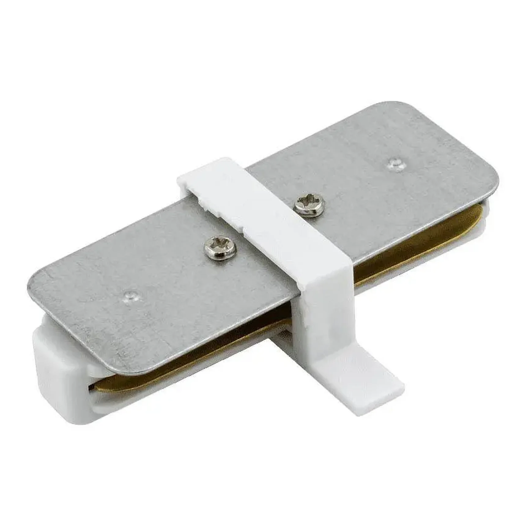 I коннектор для однофазных встраиваемых трековыx систем, Белый,KXZ-RC-WH-I