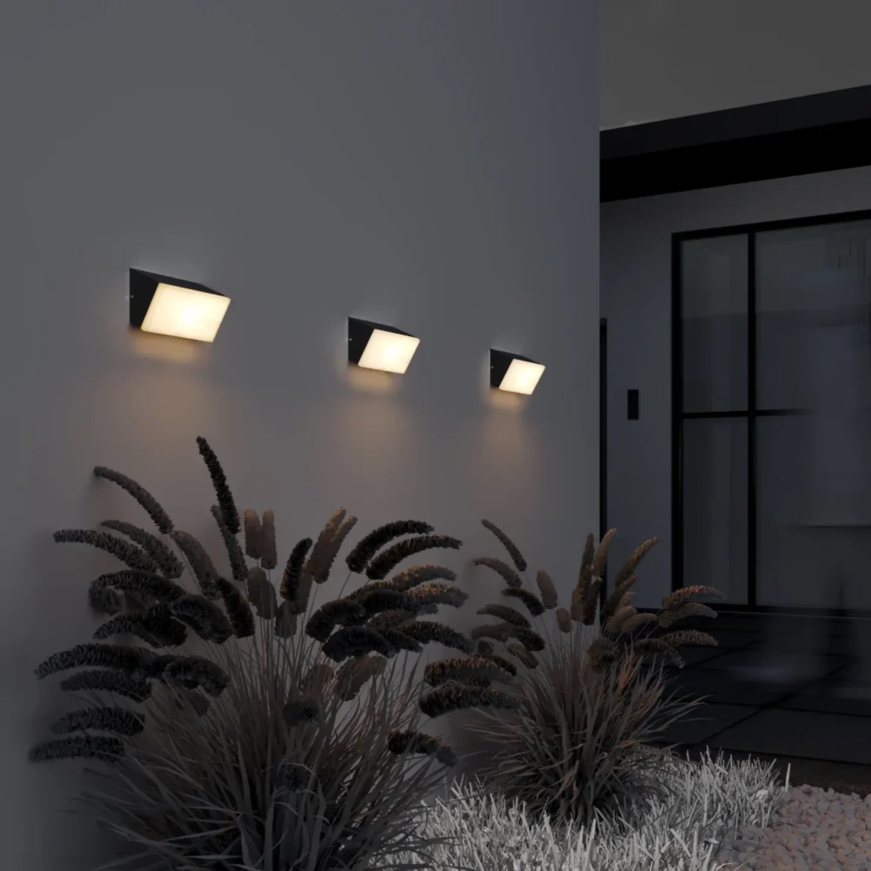 Настенный светильник (бра) Brick 3000K 10Вт IP54, O436WL-L10GF3K