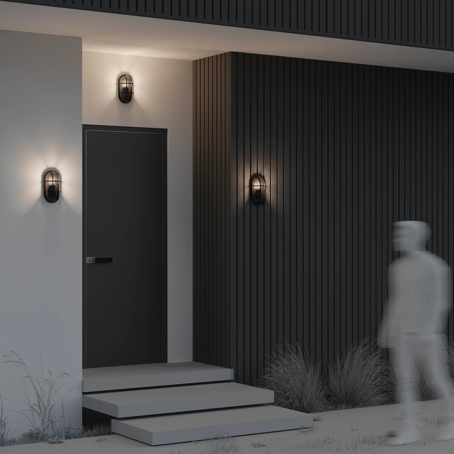 Настенный светильник (бра) Candle E27x1 15Вт IP65, O449WL-01GF1