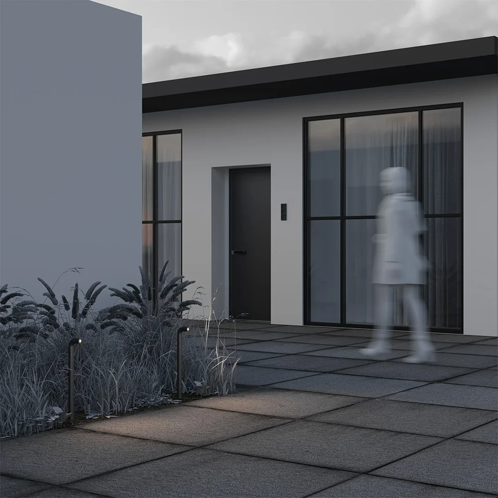 Ландшафтный светильник Sleek 3000К 2Вт IP65, O477FL-L2GF3K