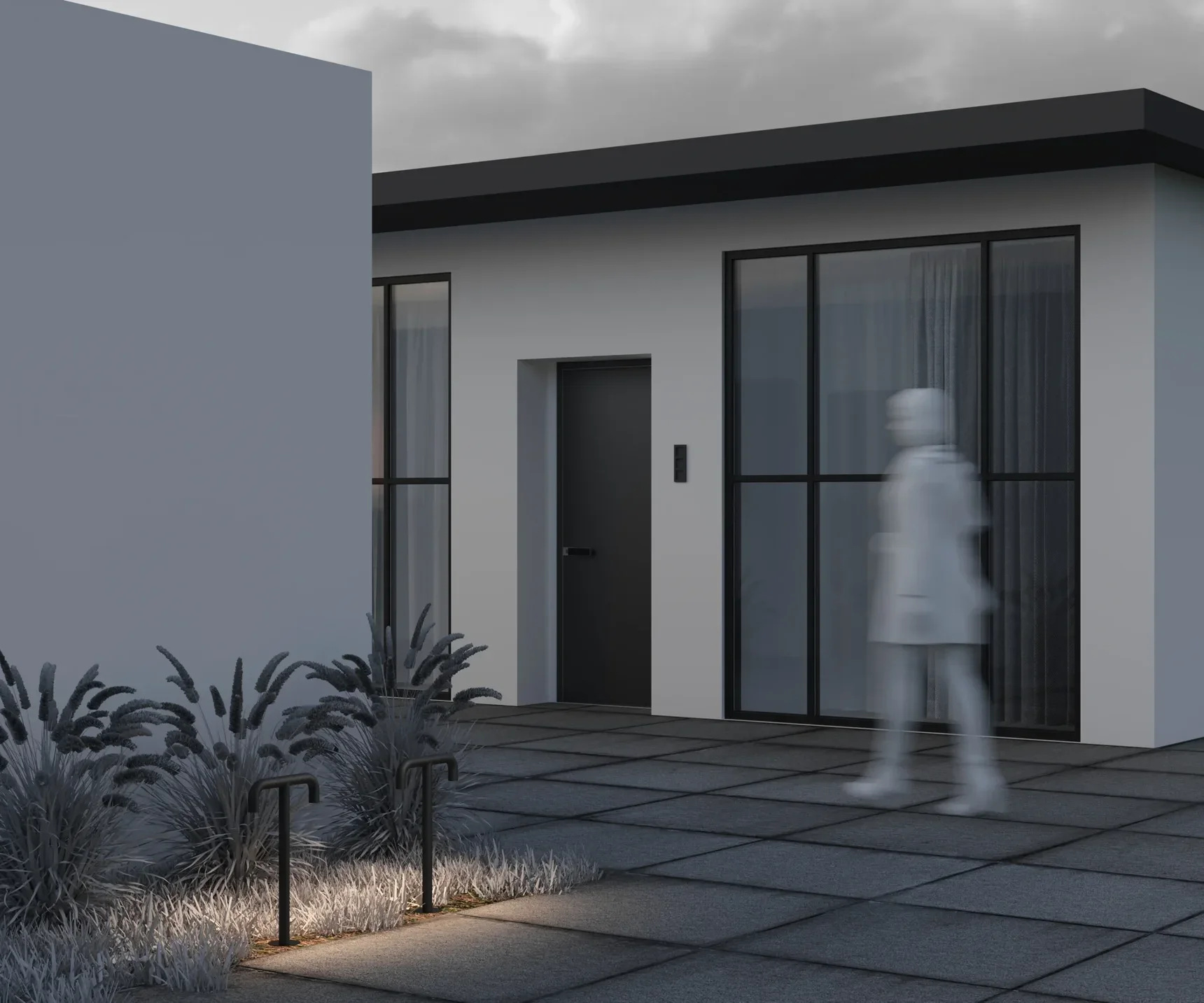 Ландшафтный светильник Sleek 3000К 4Вт IP65, O477FL-L4GF3K