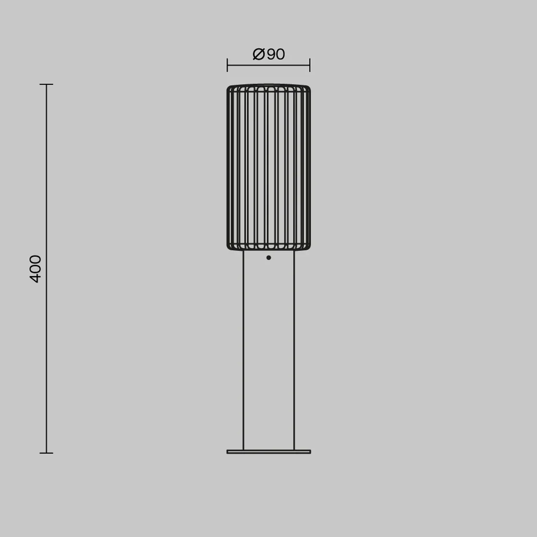 Ландшафтный светильник Rib E27x1 23Вт IP65, O502FL-01B