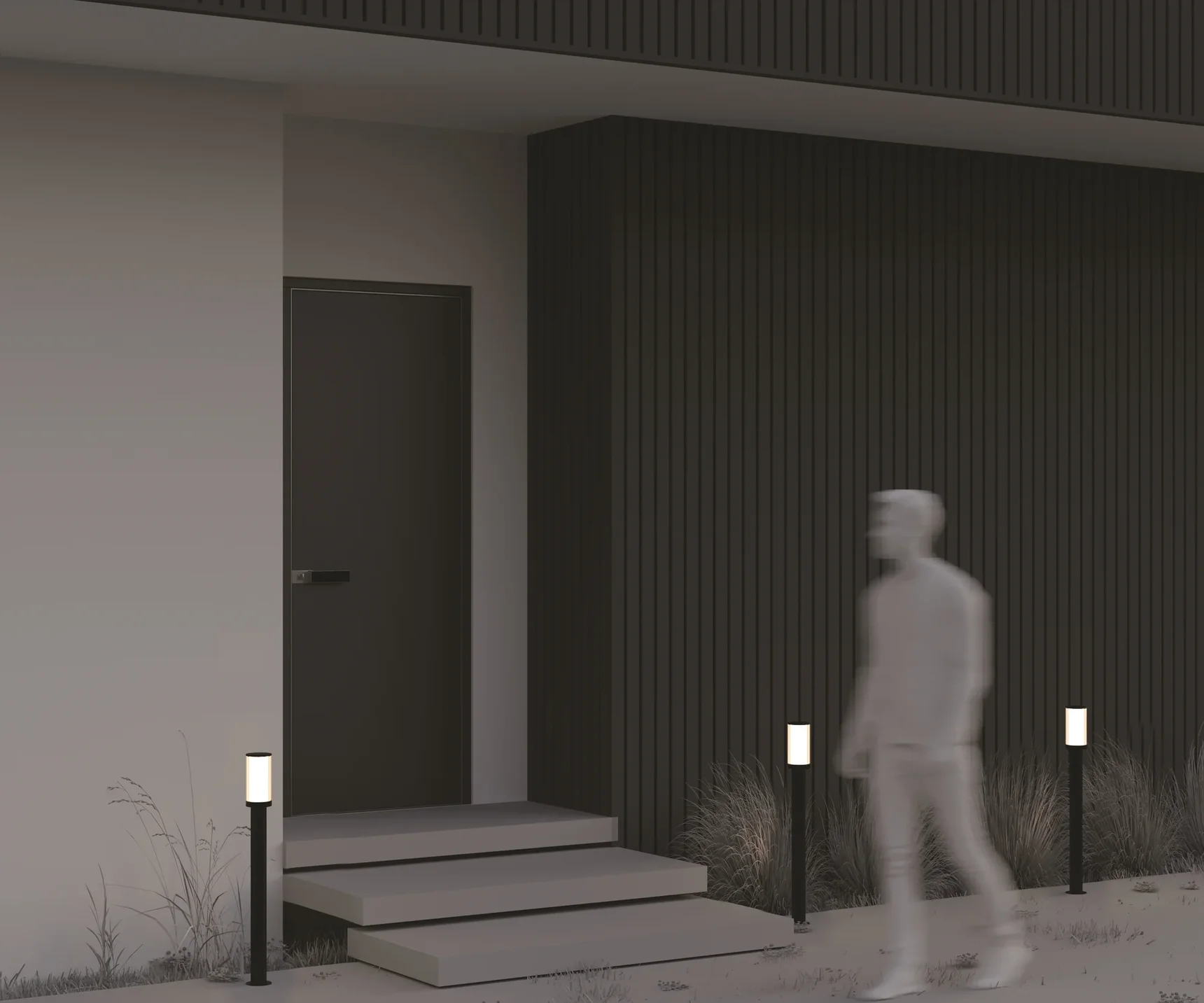 Ландшафтный светильник Rib E27x1 23Вт IP65, O502FL-01B1