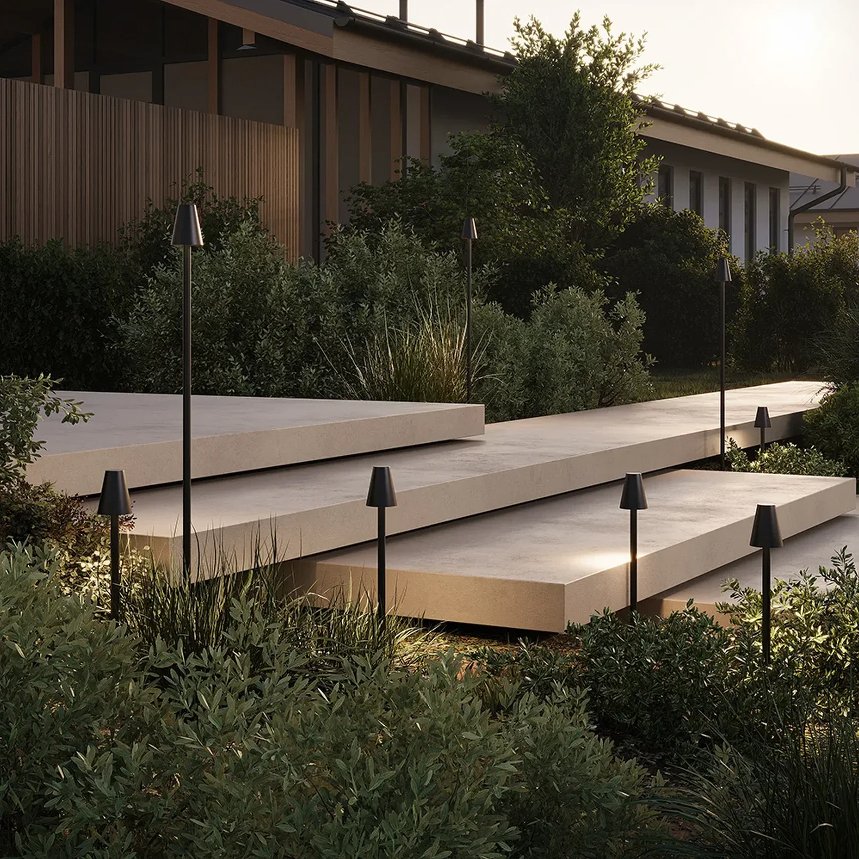 Ландшафтный светильник Cane 3000K 1,5Вт IP65, O504FL-L1B3K