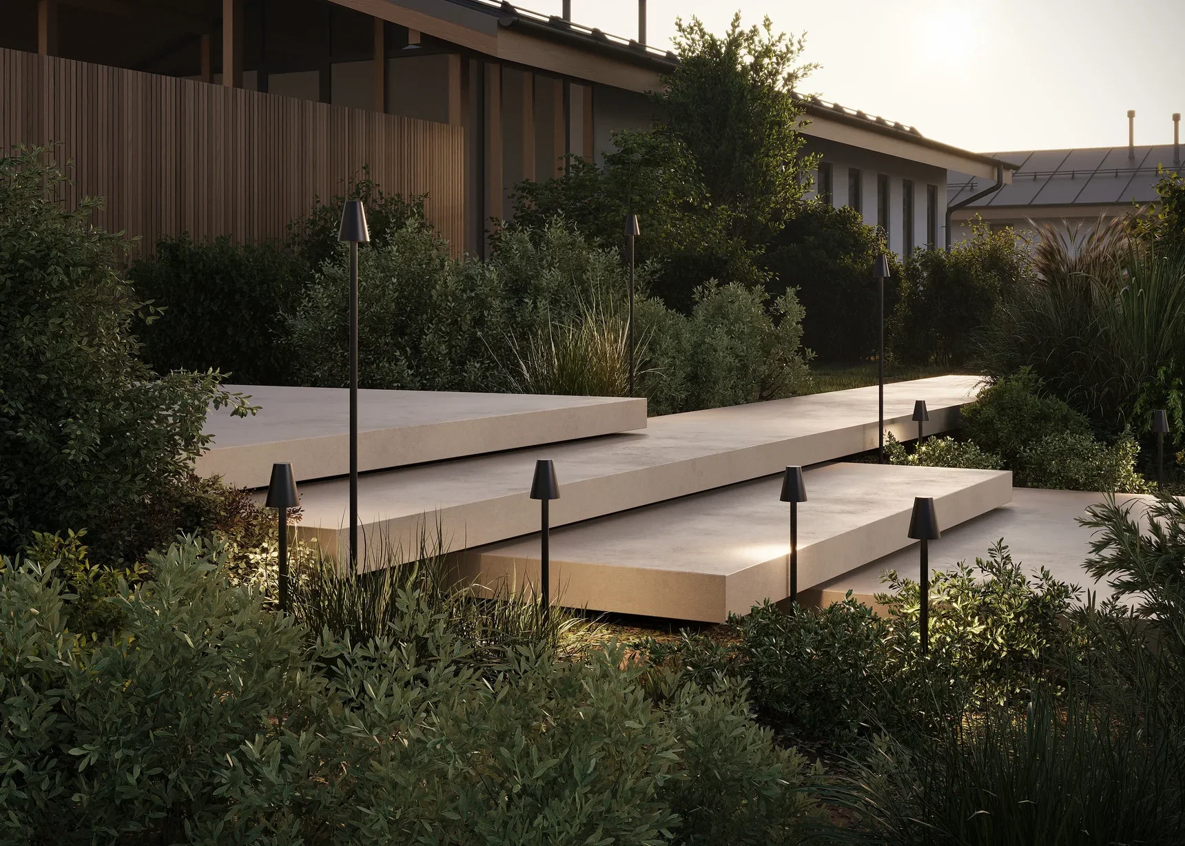 Ландшафтный светильник Cane 3000K 1,5Вт IP65, O504FL-L1B3K