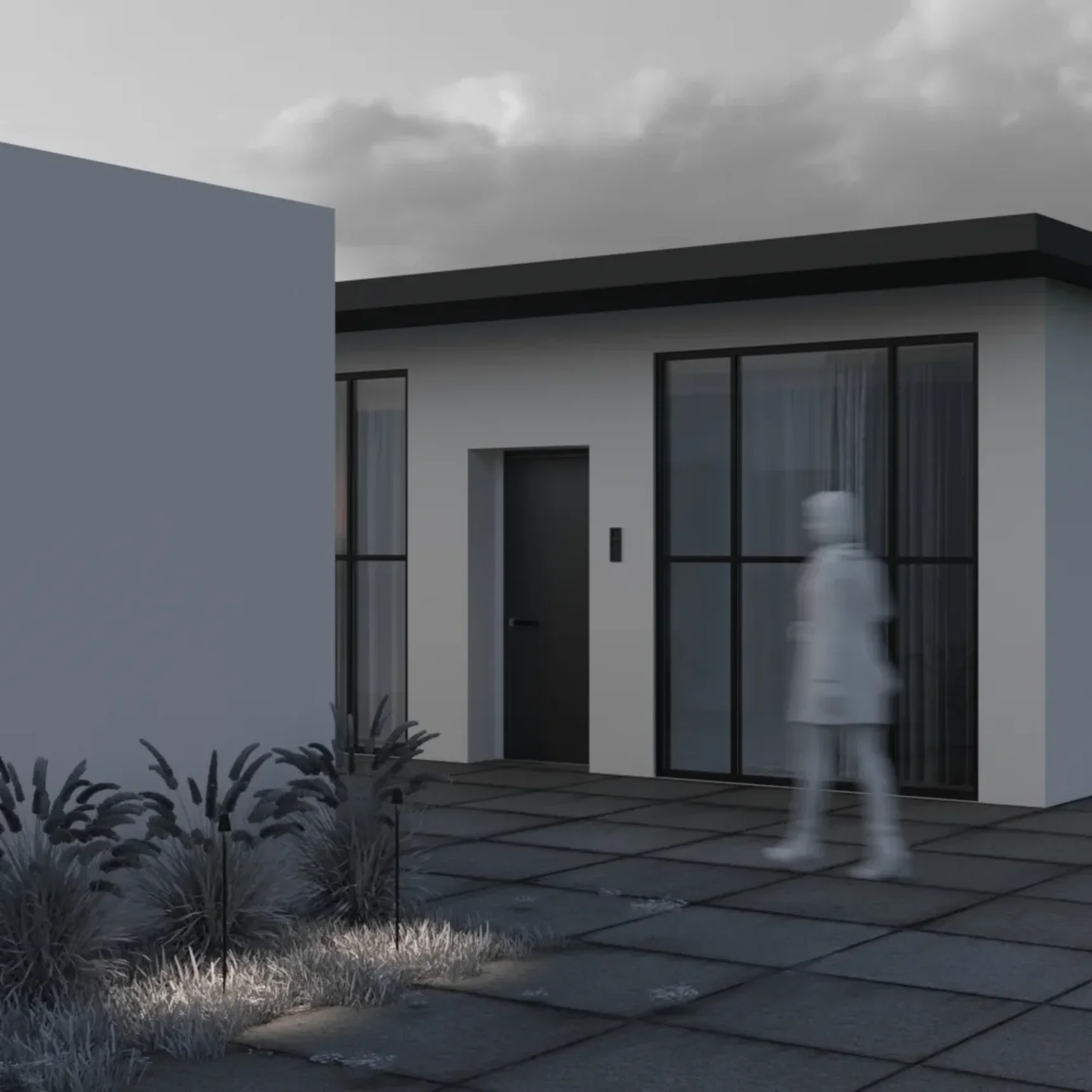 Ландшафтный светильник Cane 3000K 1,5Вт IP65, O504FL-L1B3K1