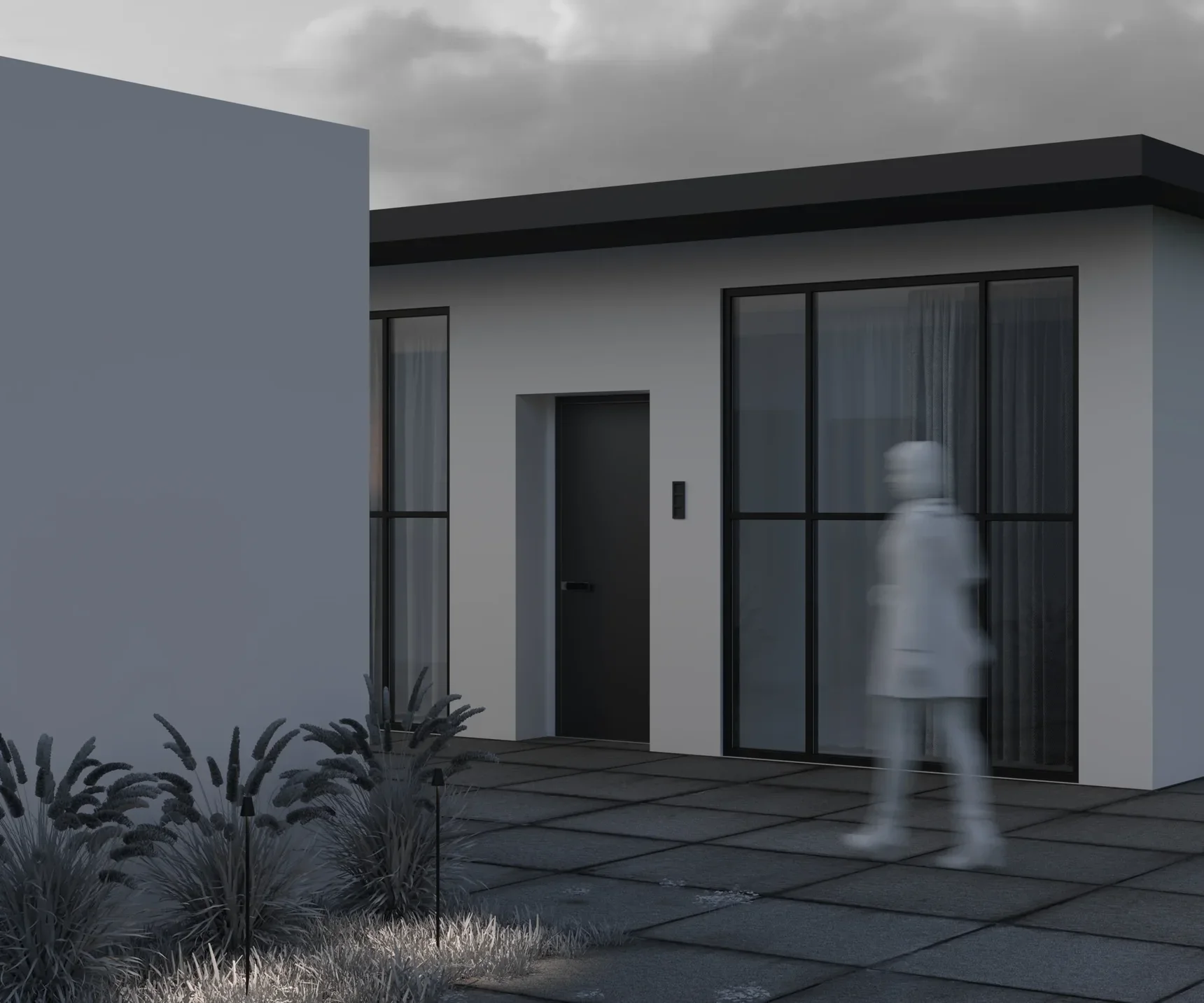 Ландшафтный светильник Cane 3000K 1,5Вт IP65, O504FL-L1B3K1