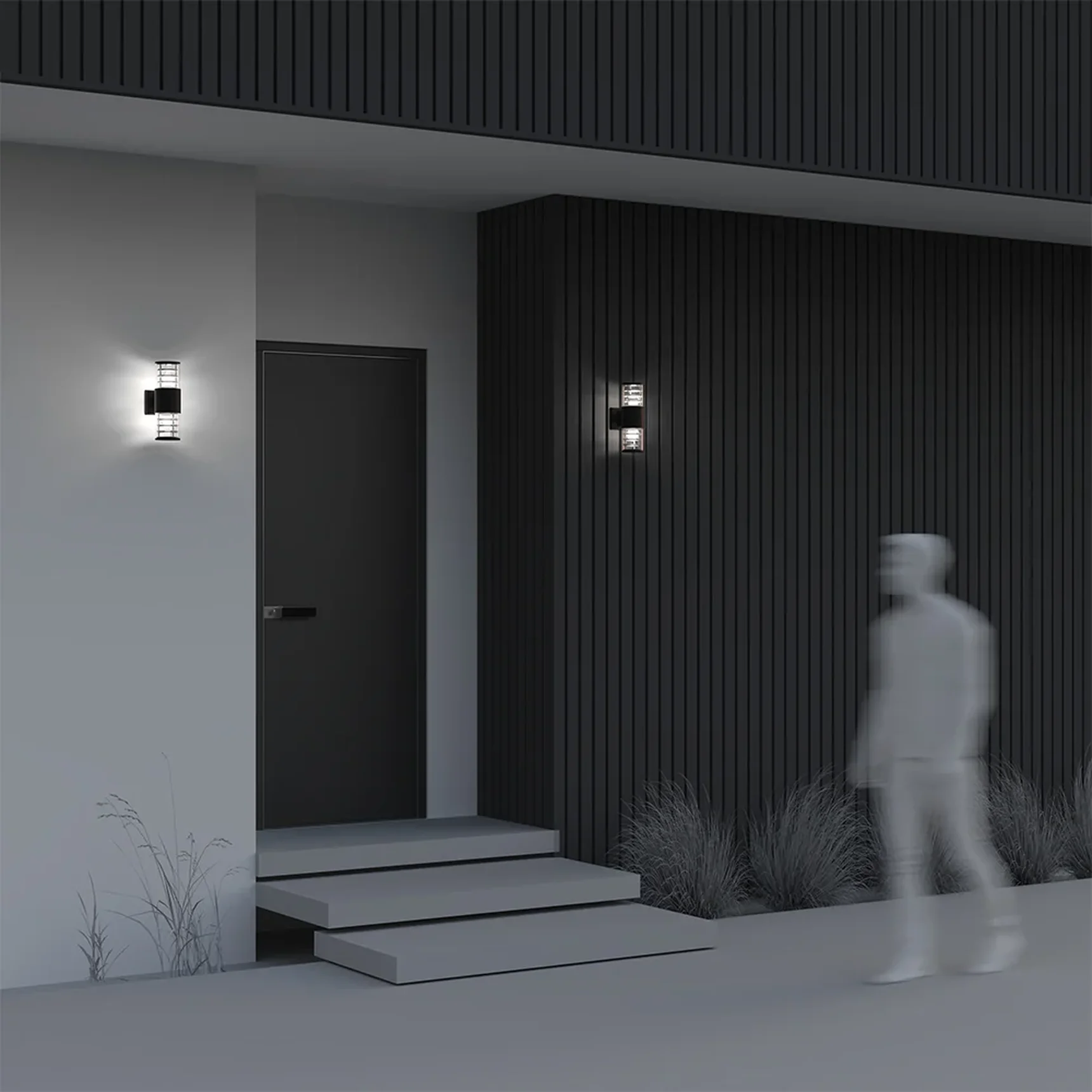 Настенный светильник (бра) Bronx E27х2 60Вт IP 54, O576WL-02B