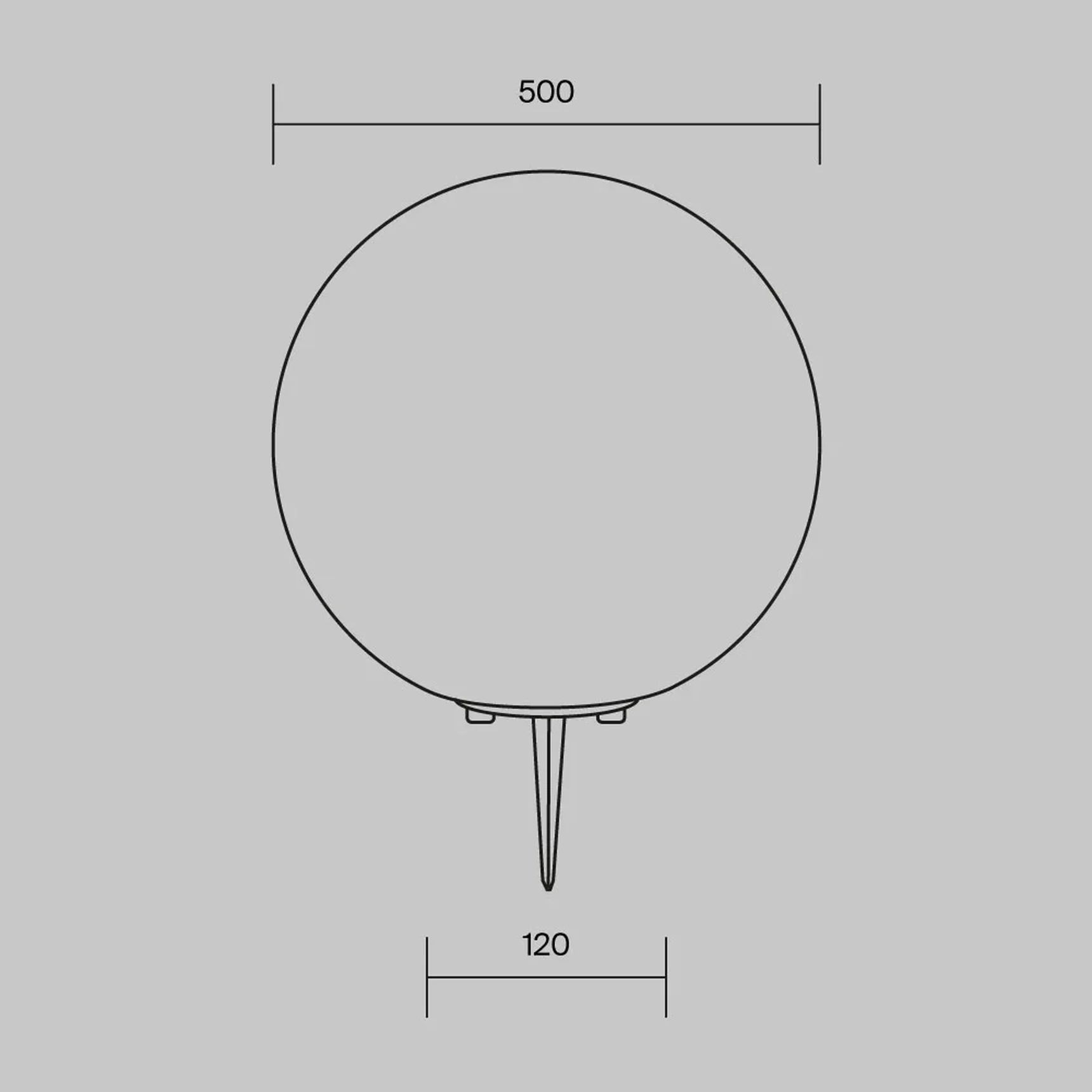 Ландшафтный светильник Erda O594FL-01W1