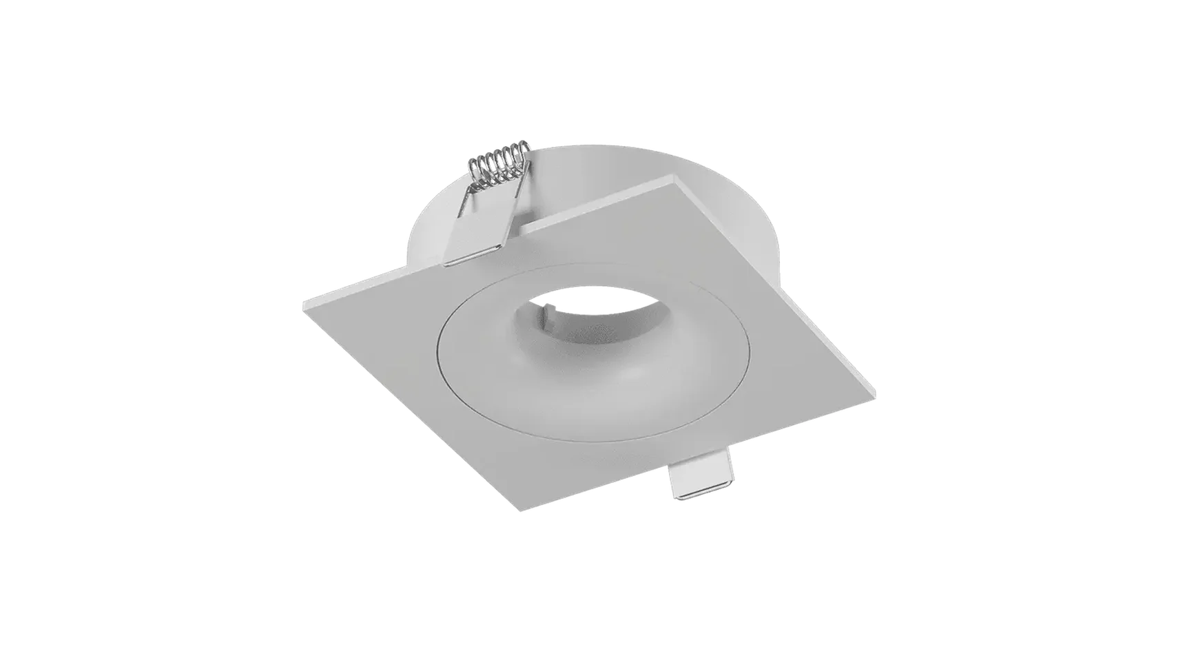 Корпус светильника потолочный встраиваемый наклонно-поворотный, COMBO-2S1-WH, Белый, IP20, COMBO-2S1-WH