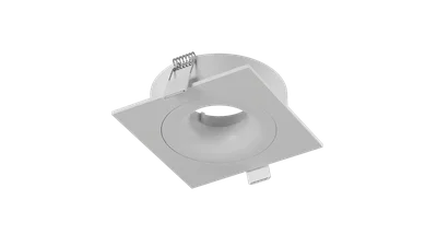 Корпус светильника потолочный встраиваемый наклонно-поворотный, COMBO-2S1-WH, Белый, IP20, COMBO-2S1-WH