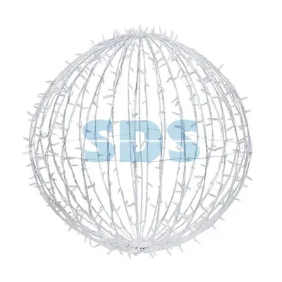 Шар светодиодный 230V, диаметр 90 см, 320 светодиодов, цвет белый