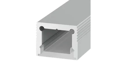 Накладной алюминиевый профиль Design LED LS1613, 2500 мм, анодированный, LS.1613-R
