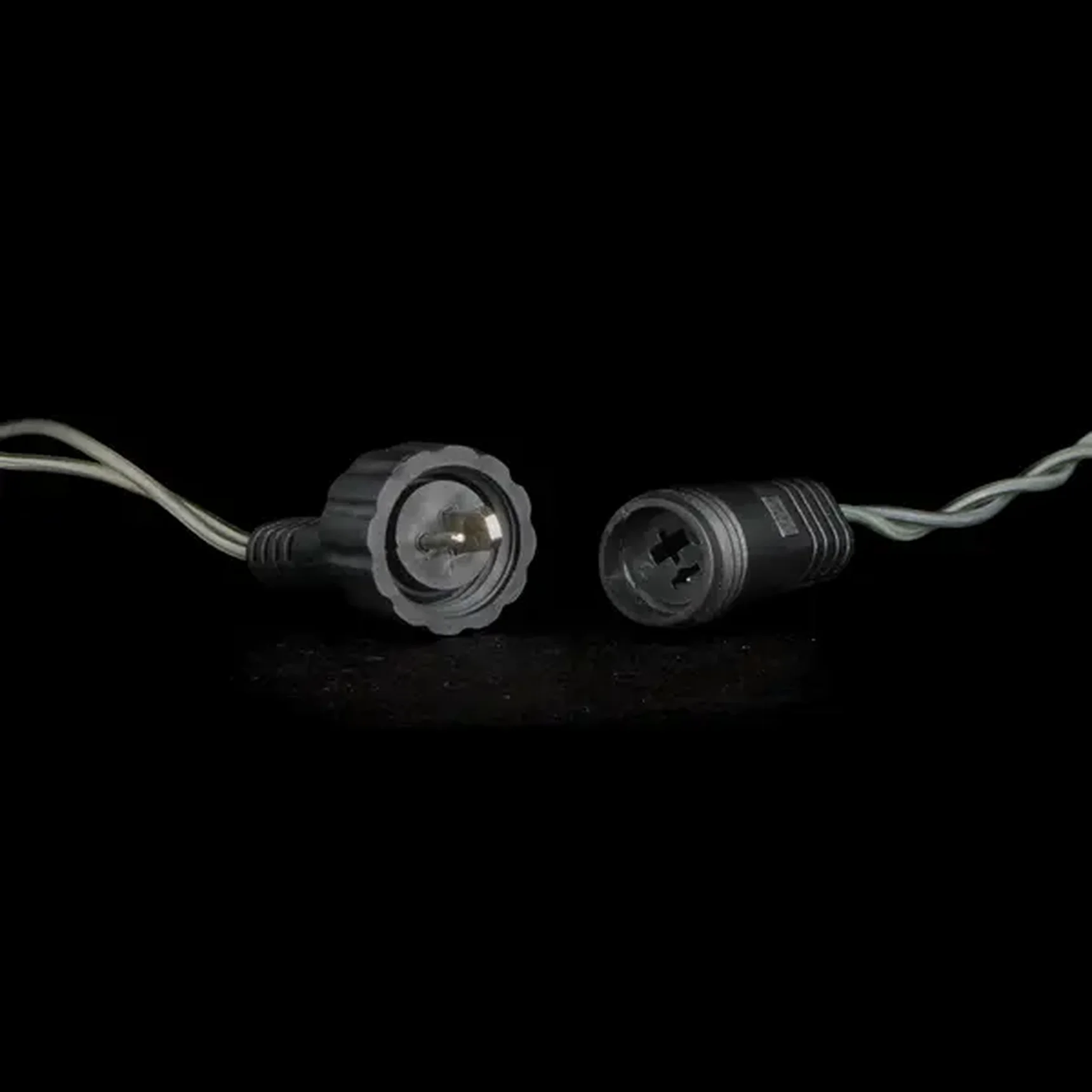 Гирлянда Нить 20м Белая 24В, 200 LED, Провод Прозрачный Силикон, IP65