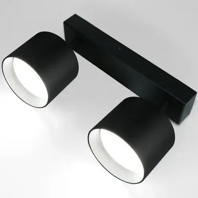 Спот на основании GWL-2GX53-M-IP20 Двойной Черный Направленный Башня, 661730