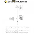 Светильник подвесной Omnilux OML-52406-02