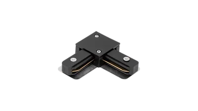 Коннектор L-образный однофазный DesignLed CN2-BL-L 003725