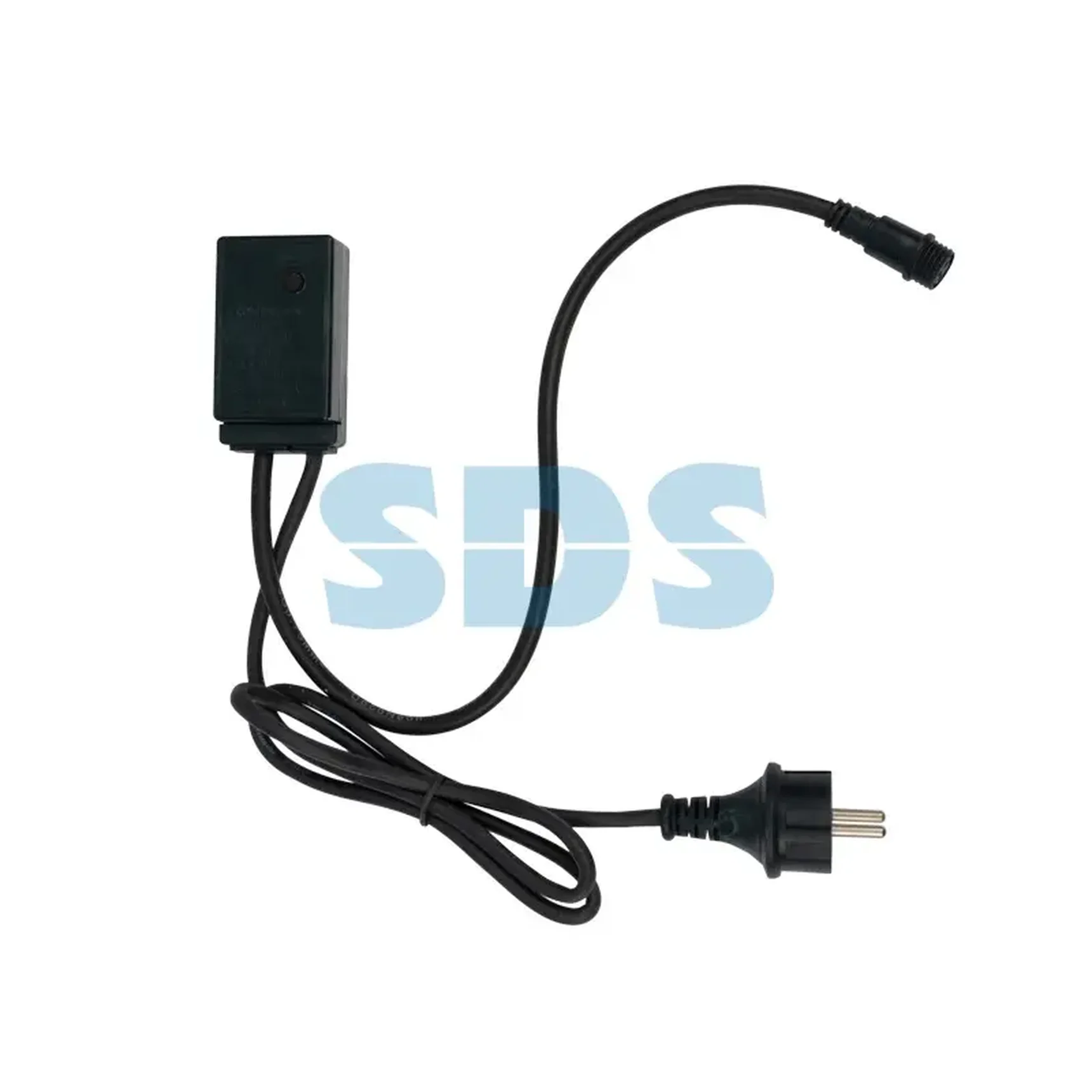 Гирлянда Твинкл Лайт 20 м, черный КАУЧУК, 240 диодов, цвет ТЕПЛЫЙ БЕЛЫЙ