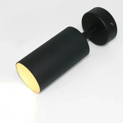 Спот на основании GWL-GU10-M-IP20 Одинарный Черный Направленный Башня