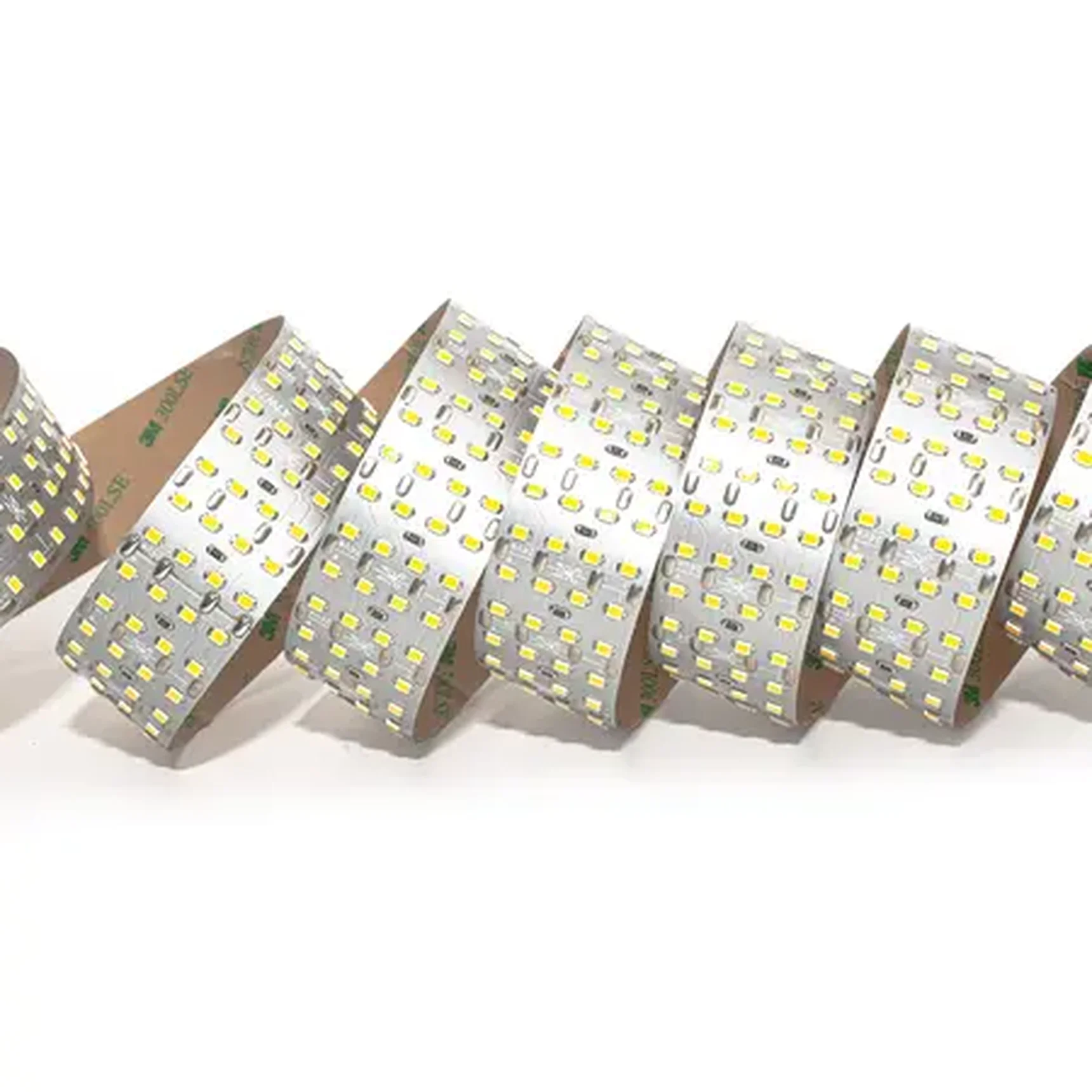 Светодиодная лента четырехрядная 2835 448/м (47Вт/м) 24В нейтральная, серия ПРО200 009100