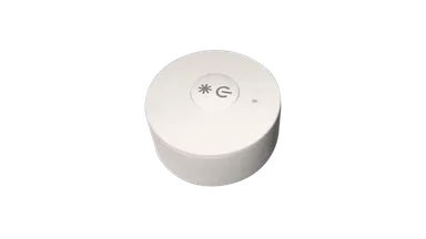 Мини радио пульт DESK-MINI-W на 1 зону с возможностью диммирования. Белый, DESK-MINI-W