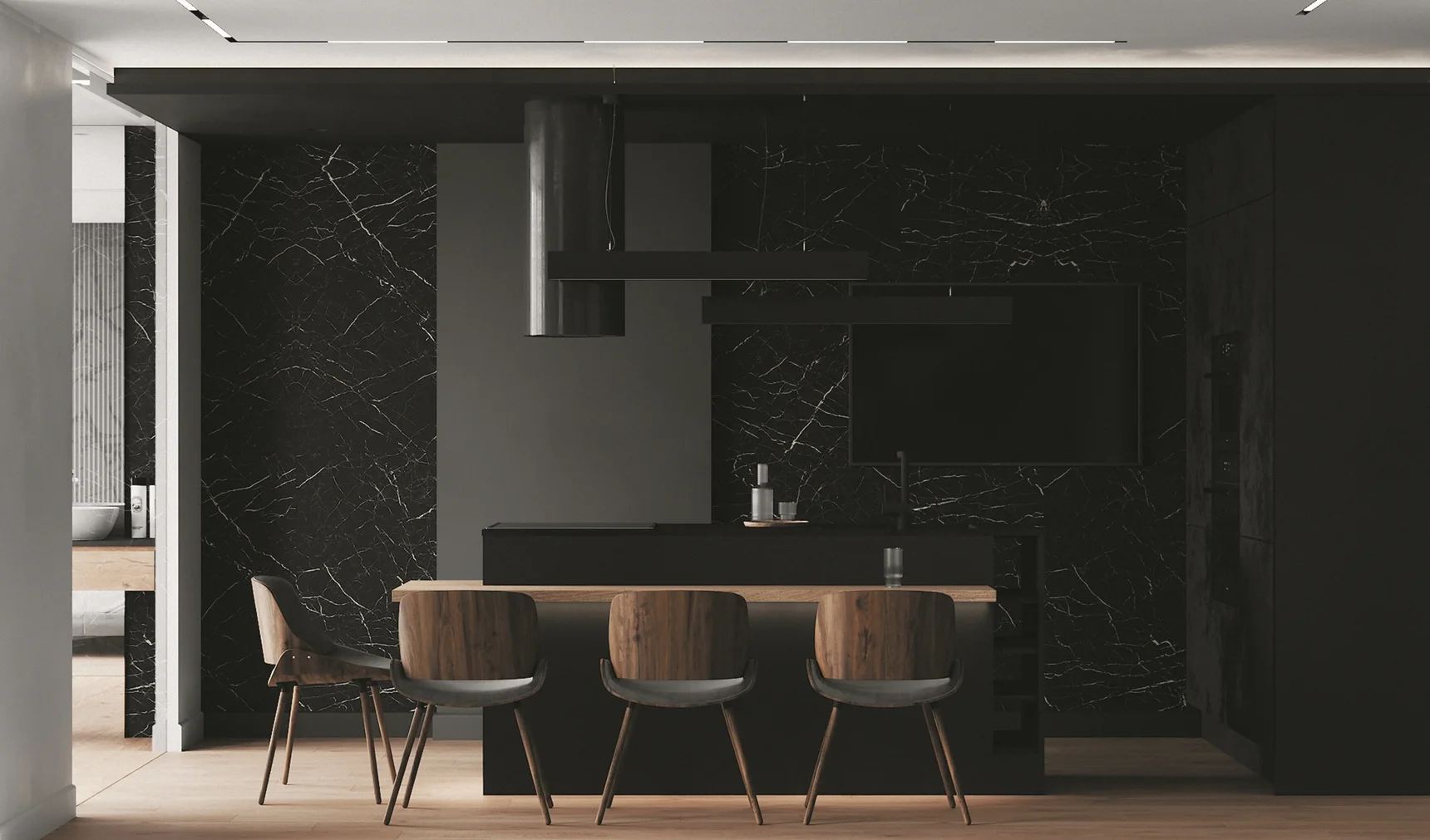 Подвесной светильник BASIS 4000K 1x40Вт 110°, P051PL-L40B4K