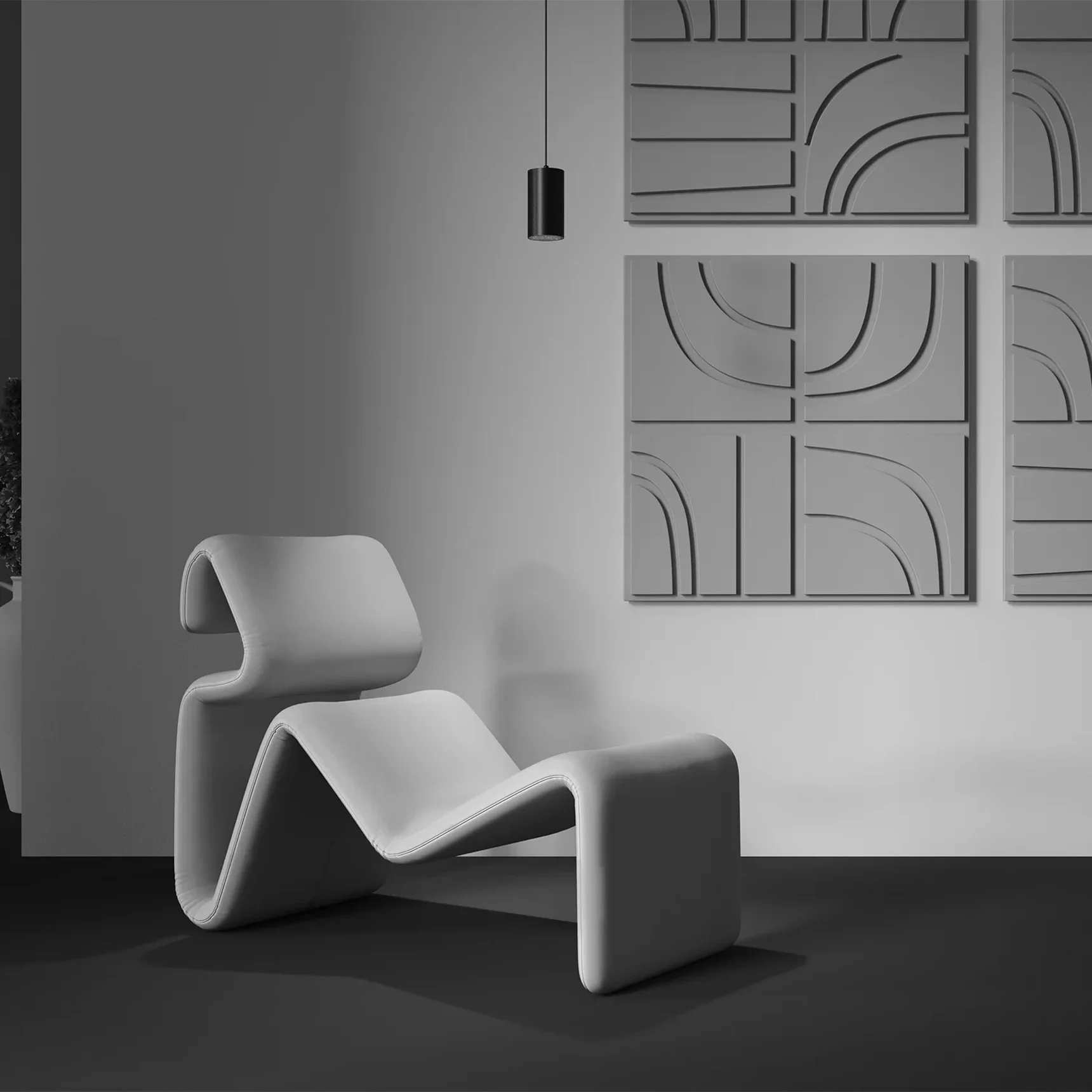 Подвесной светильник Vol 4000К 20Вт 50°, P100PL-20W4K-B