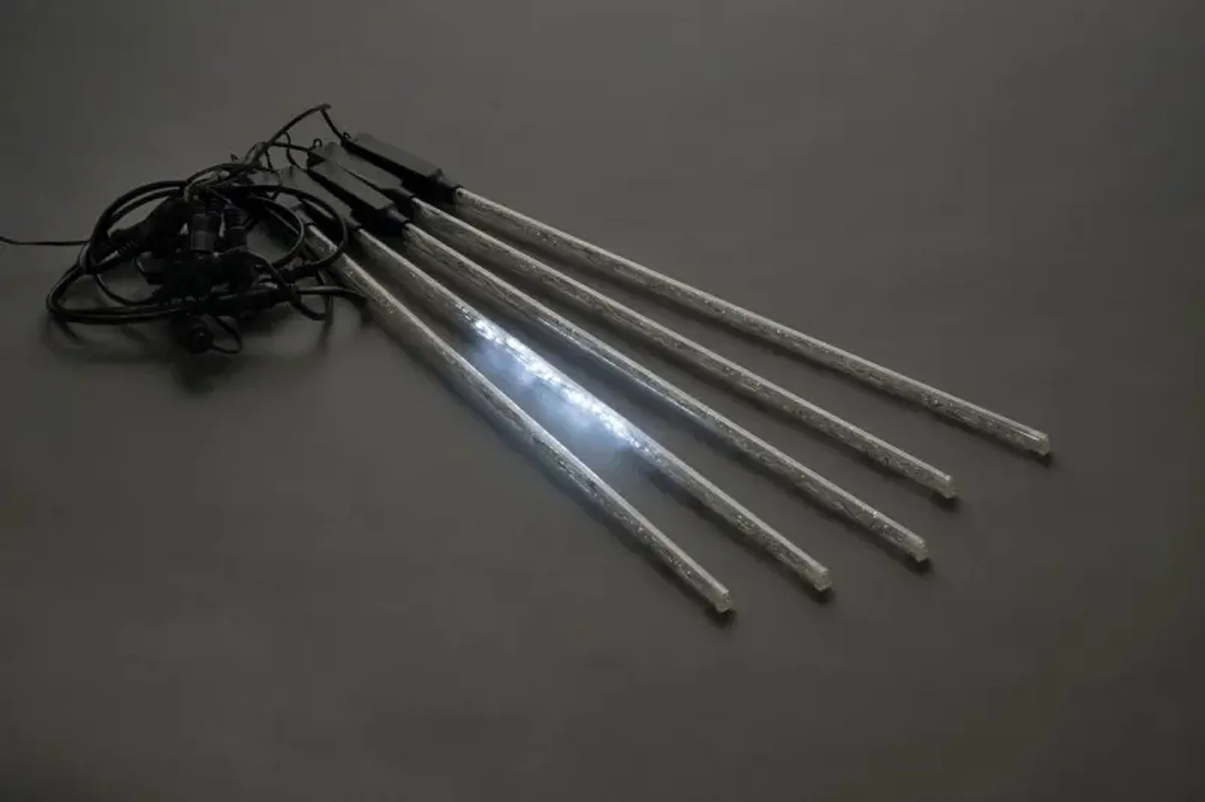 Сосульки Трубки ICE 5шт 0,5М Бел. LED-PLP-SNOW-320L-0,5-12V-W