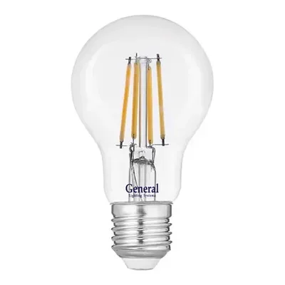 Филаментная светодиодная лампа General GLDEN-A60S-13-230-E27-2700