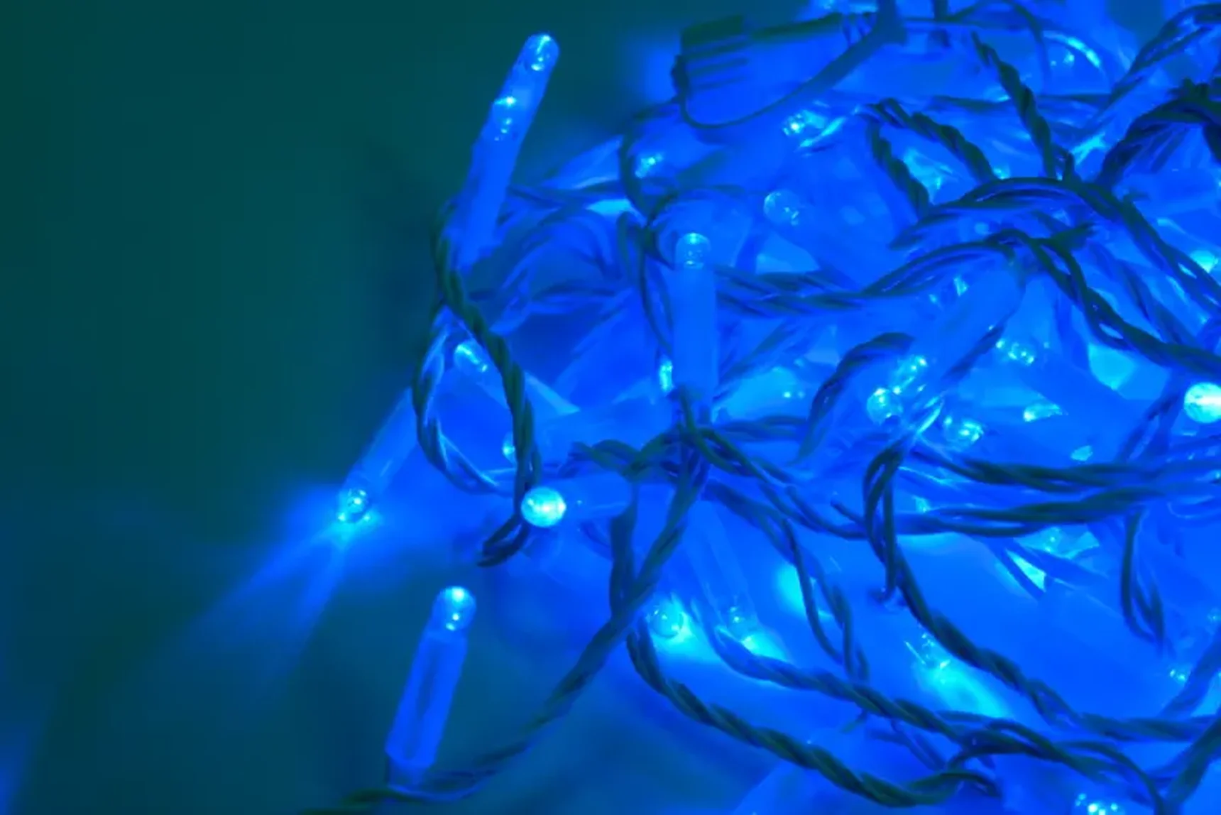 LED-PLR-192-20M-24V-B/W-W/O(Wire 2.3mm), синий/белый провод, соед. (без шнура) 24В(Новый коннектор)