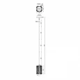 Светильник потолочный iLAMP Panorama P4688-1 CR
