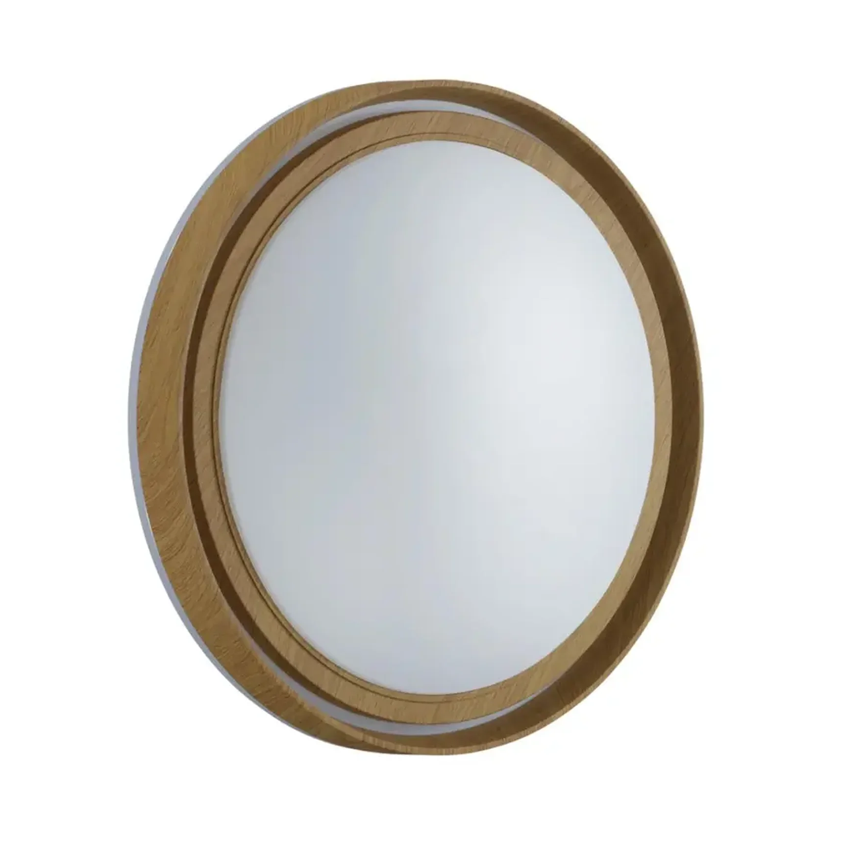 7640/AL BASICA SN 116 Светильник пластик/корич. под дер. LED 18Вт 4000K D295 IP43 RUX WOOD