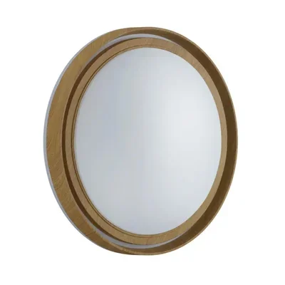 7640/AL BASICA SN 116 Светильник пластик/корич. под дер. LED 18Вт 4000K D295 IP43 RUX WOOD