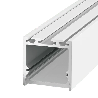 Подвесной/накладной алюминиевый профиль Design LED LS3535, 2500 мм, белый, LS.3535-W-R