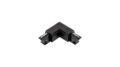 Коннектор L-образный трехфазный DesignLed CN-3F-L-L-BL 004386